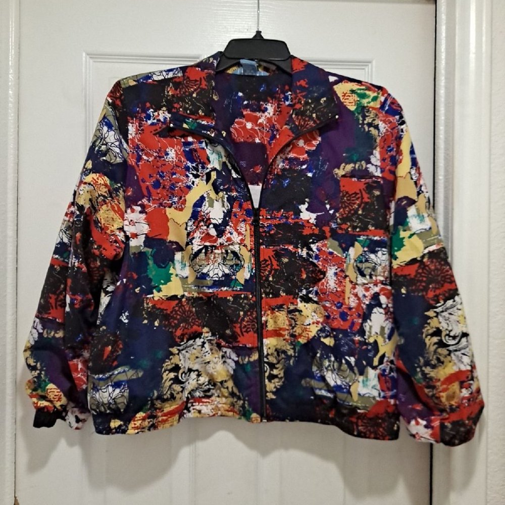 Vintage Napa Valley Track Jacket Petite Large